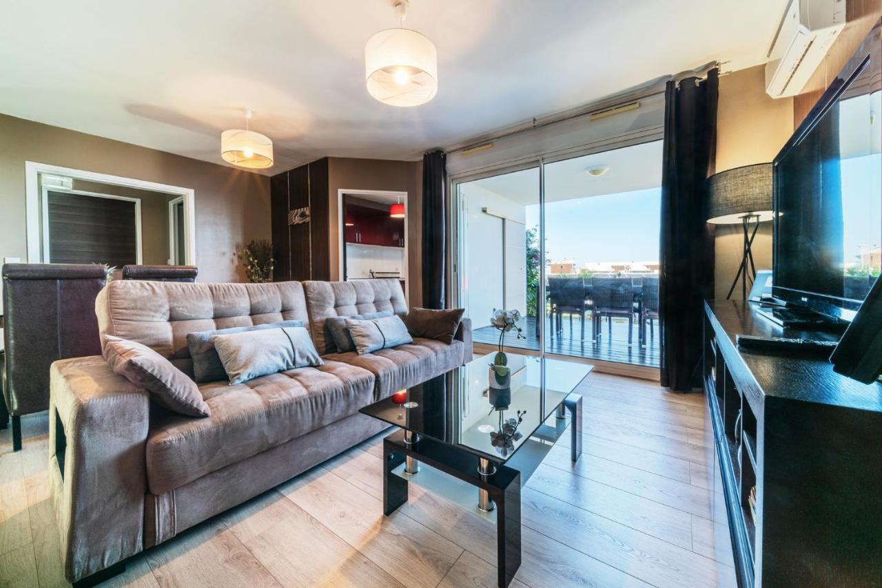 T2 Classe 4 Etoiles Avec Jardin, Piscine, Vue Mer A Saint-Gilles-Les-Bains 외부 사진